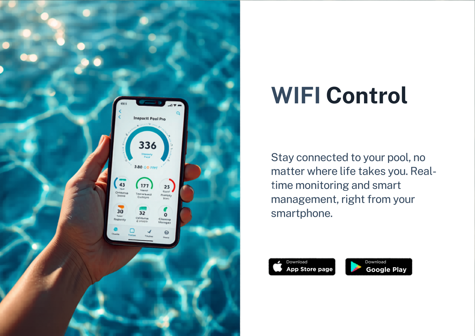 PTA-15 low salt chlorinator WiFi remote control via smartphone app