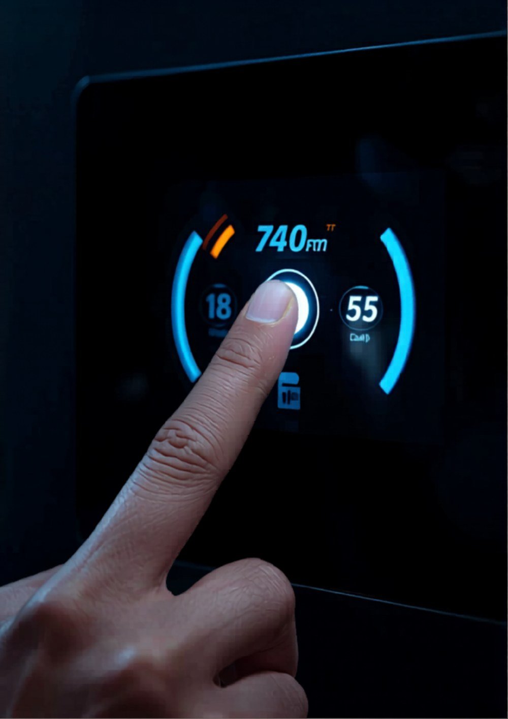 PTA salt chlorinator full touch screen control panel